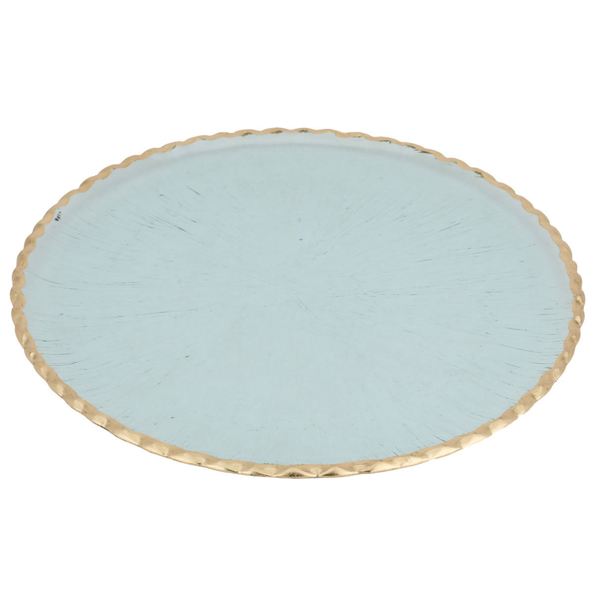 Al Saif Gallery glass plate, 1.6 x 33 cm, round - transparent product image 2