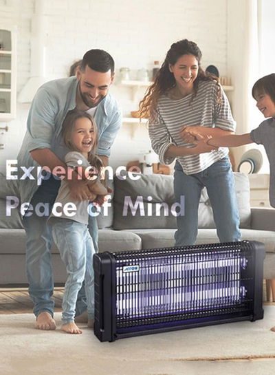 صاعق حشرات ارو، 18 وات، 68×25 سم، RO-40IKCG - اسود product image 5