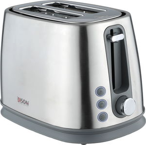 توستر استيل إديسون، 930 واط، شريحتين، ST-212S - فضي رمادي product image 2