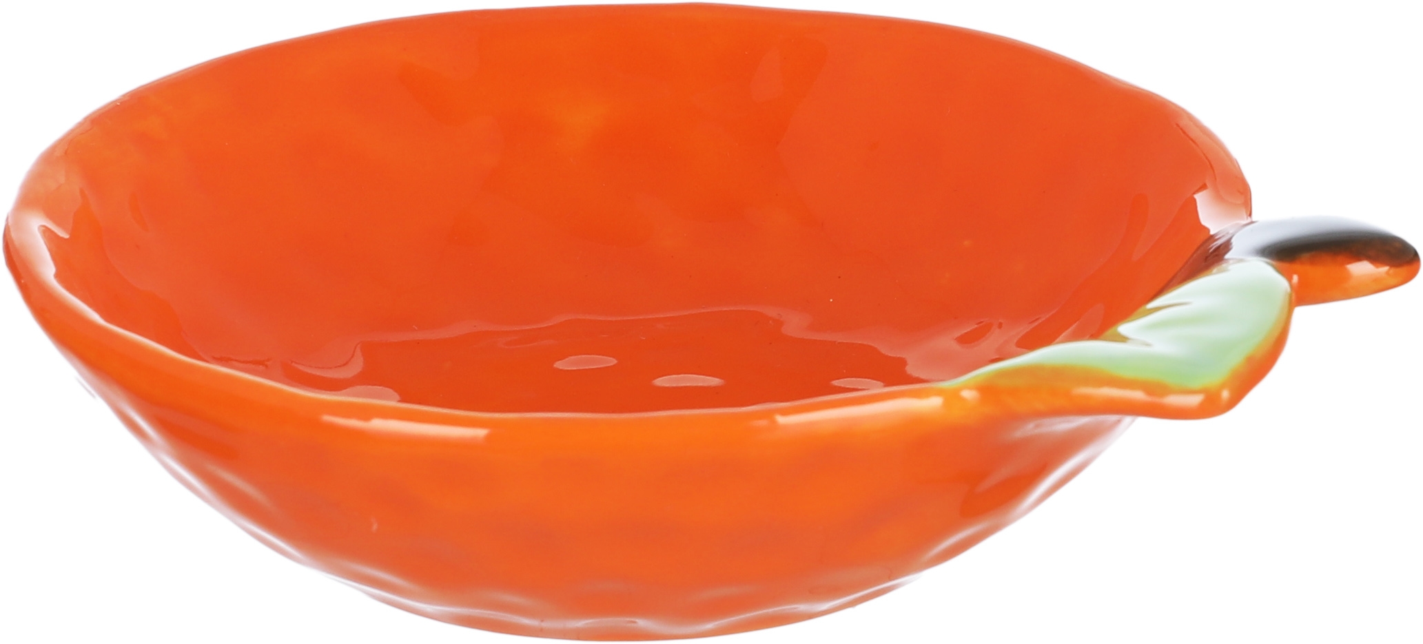 Al Saif Gallery porcelain dessert plate, 2.8 x 10.6 x 12.3 cm - orange product image 2