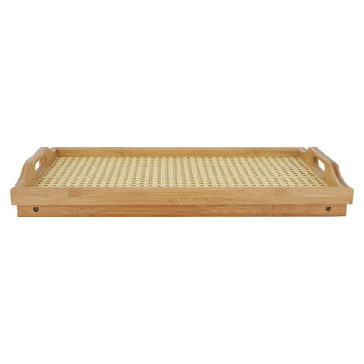 طوفرية خشب السيف غاليري، 50x30x24 سم، بأرجل - بيج product image 4