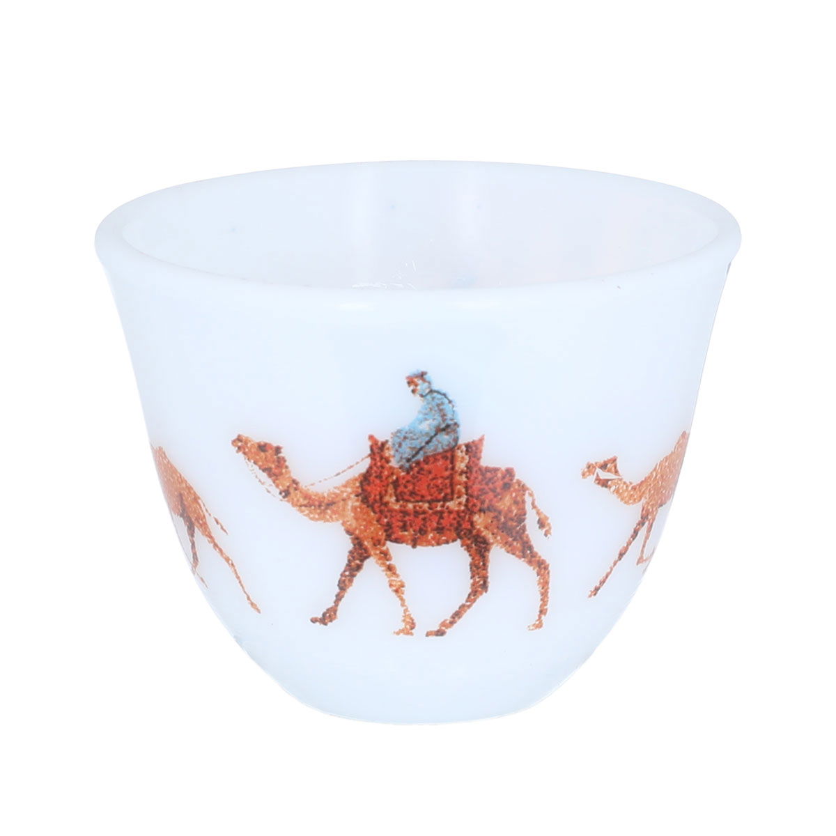 Al Saif Gallery Porcelain Arabic Coffee Cups Set, 12 Pieces - White product image