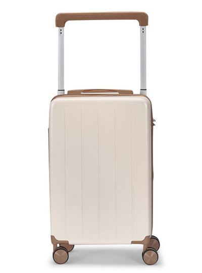 حقيبة سفر بولي كربونات ليمرا، 20 انش، 4 عجلات، OT-9022 - بيج ذهبي product image 1