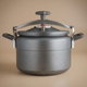 قدر ضغط جرانيت فولكانو السيف غاليري، 11 لتر، يد معدن - رمادي غامق product image 1