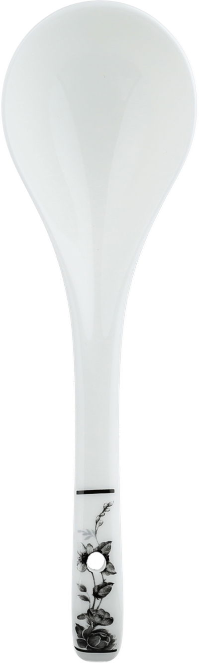 Golden Gallery Porcelain Glass Soup Set, 16 Pieces, Embossed - Translucent White product image 6