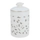 Al Saif Gallery Porcelain Spice Box Set, 5 Cans, 5 Spoon Tools - White product image 5