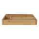 صندوق أدوات ملاعق خشب السيف غاليري، 5 خانة - خشبي product image 3