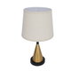 أبجورة استيل السيف غاليري، 52.5x35 سم، قاعدة أسود - ذهبي product image 3