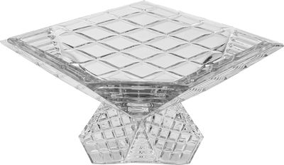 ستاند تقديم زجاج السيف غاليري، 33x33x15.5 سم، قاعدة  - شفاف product image 2