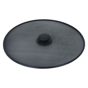 غطاء مانع استيل السيف غاليري، 29 سم - أسود product image