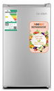 Koolen 811100003 De Frost Mini Bar Refrigerator, 92 Liters, 3.2 Feet, Single Door - Silver product image 1