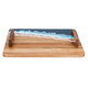 صينية تقديم خشب السيف غاليري، 46x30xx2 سم - بني product image 1