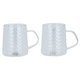 Al Saif Gallery glass cup set, 300 ml, 2 pieces - clear product image 1