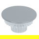 Al Saif Gallery steel serving stand, 11 x 20 x 20 cm, round - light grey product image 2