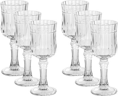Al Saif Gallery Glass Set, 6 Pieces, Base - Clear product image 1