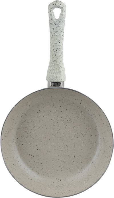 طقم قدور جرانيت السيف بلص، 7 قطع، غطاء زجاج - كريمي أسود product image 12