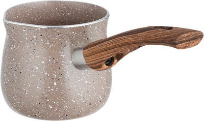 ركوة جرانيت روكي، 7.5 سم، يد خشب - بني product image 2