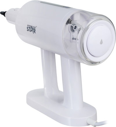 مكنسة وممسحة عمودية ويننج ستار، 65x35.1x11.6 سم، 400 مل، 1500 واط، تعمل بالبخار، ملحقات متعددة، QXJ-1621 - أبيض product image 4