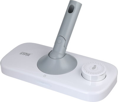 مكنسة وممسحة عمودية ويننج ستار، 65x35.1x11.6 سم، 400 مل، 1500 واط، تعمل بالبخار، ملحقات متعددة، QXJ-1621 - أبيض product image 6