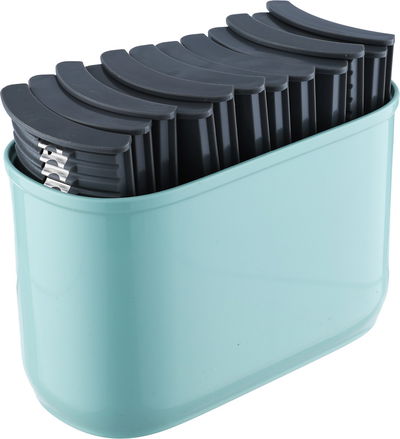 قطاعة خضروات إديسون، 80 واط، 7 شفرات تقطيع، شفرة خاصة للمربعات، MDQ3 - ابيض اخضر فاتح product image 16