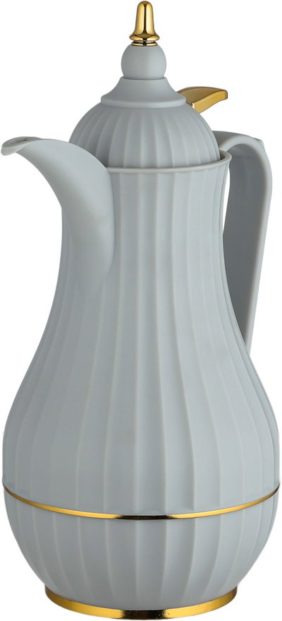 ترمس تميم 7 السيف غاليري، 0.35 لتر، حافظة داخلية زجاج - رمادي فاتح product image 3