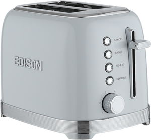 حماصة خبز إديسون، 750-850 واط، شريحتين، 6 مستويات تحميص، TS212/GR - رمادي product image 2