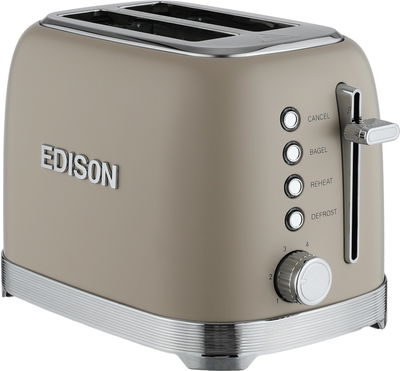 حماصة خبز إديسون، 750-850 واط، شريحتين، 6 مستويات تحميص، TS212/KA - كابتشينو product image 3