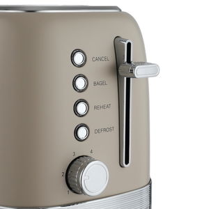 حماصة خبز إديسون، 750-850 واط، شريحتين، 6 مستويات تحميص، TS212/KA - كابتشينو product image 2