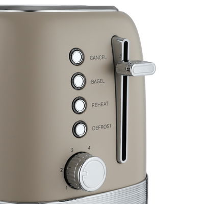 حماصة خبز إديسون، 750-850 واط، شريحتين، 6 مستويات تحميص، TS212/KA - كابتشينو product image 2