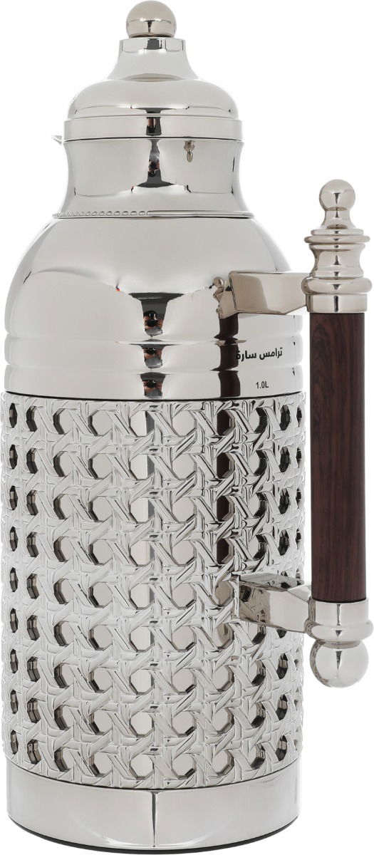 طقم ترامس سارة السيف غاليري، 1/1 لتر، حافظة داخلية زجاج حراري، هيكل خارجي استيل - فضي product image 8