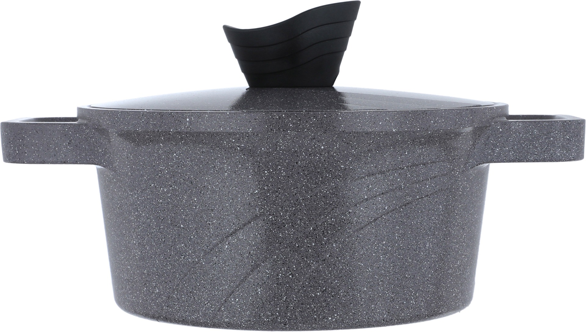 طقم قدور جرانيت تورنادو، 9 قطع - رمادي product image 3