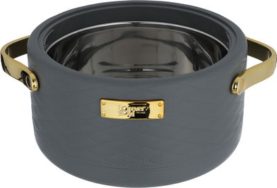 طقم حافظات كندة استيل السيف غاليري، 3 قطع - رمادي غامق product image 3