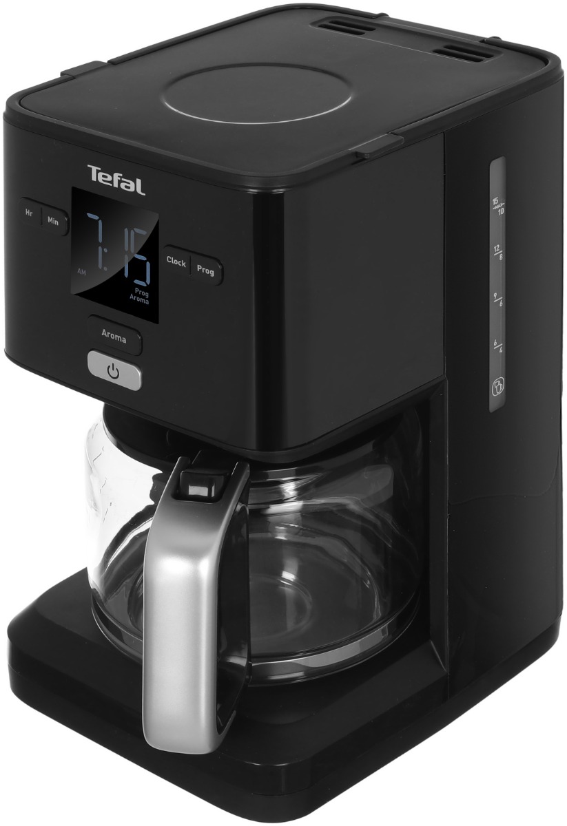Tefal Coffee Maker, 1000 Watt, 1.25 Liter - Black product image 2