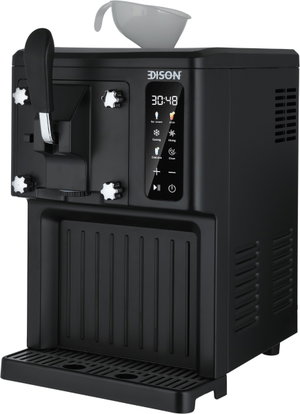 صانعة ايس كريم كهربائية إديسون، 250 واط، 1.5 لتر، ICE-1589D2 - اسود product image 2
