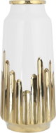Al-Abdul Latif Ceramic Vase, 9x11x30 cm - White Gold product image 2
