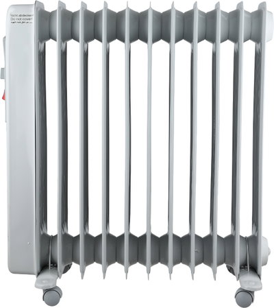 دفاية زيت كهربائية هيلر، 11 ريشه، 1820/2000 واط، MAS2011 - رمادي فاتح product image 2