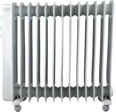 دفاية زيت كهربائية هيلر، 13 ريشه، 2275/2500 واط، MAS2513 - رمادي فاتح product image 3