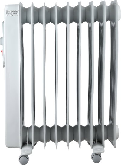 Heller MAS2009 Electric Oil Heater, 9 Fins, 1820/2000 Watts - Light Gray product image 3