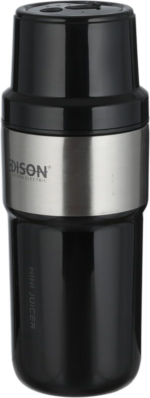 Edison Fit Mate GC-ZK37B Stainless Steel Blender, 80W, 400ml, 1300mAh Battery, 1 Speed - Silver White product image 2