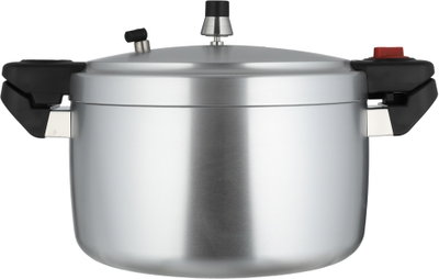 Ben Aluminum Pressure Cooker, 7 Liters, 26 cm - Matte Silver product image 3