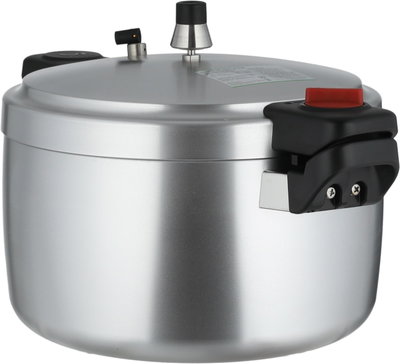 Ben Aluminum Pressure Cooker, 7 Liters, 26 cm - Matte Silver product image 4