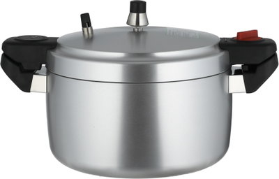 Ben Aluminum Pressure Cooker, 5 Liters, 23 cm - Matte Silver product image 2