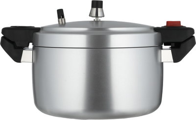 Ben Aluminum Pressure Cooker, 5 Liters, 23 cm - Matte Silver product image 3