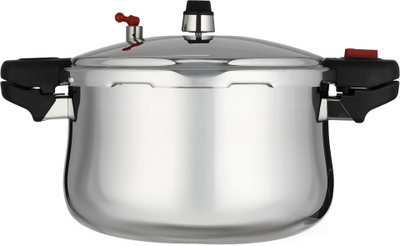 Ben Aluminum pressure cooker, 11 liters, 30 cm - Matte silver product image 2