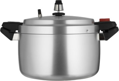 Ben Aluminum Pressure Cooker, 9 Liters, 28 cm - Matte Silver product image 4