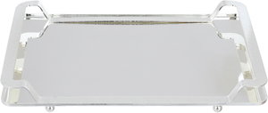 طوفرية استيل السيف غاليري، 32.5×23.5×3.3 سم، مستطيل، بيد، صغير - فضي product image 2