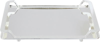 طوفرية استيل السيف غاليري، 32.5×23.5×3.3 سم، مستطيل، بيد، صغير - فضي product image 2