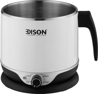 Edison Electric Rice Cooker, 1.8L, 1000W - White product image 6