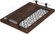 Al Saif Gallery Acrylic Wood Tray Set, 2 Pieces, Clearhandle, Islamic Pattern - Dark Black Wood product image 2