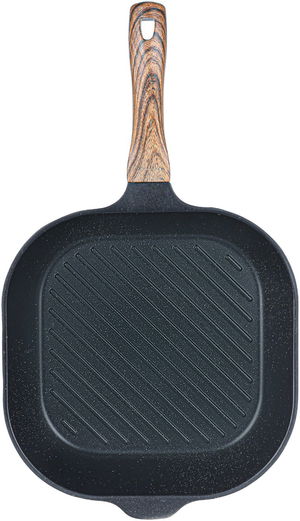Neokline Titanium Granite Pot Set, 16 Pieces, Wood Handle - Black Purple product image 4